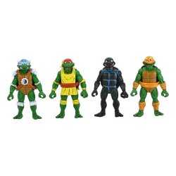 Tortues Ninja (Archie Comics) figurines Pack de 4 Stump Wrestling Turtles 18 cm