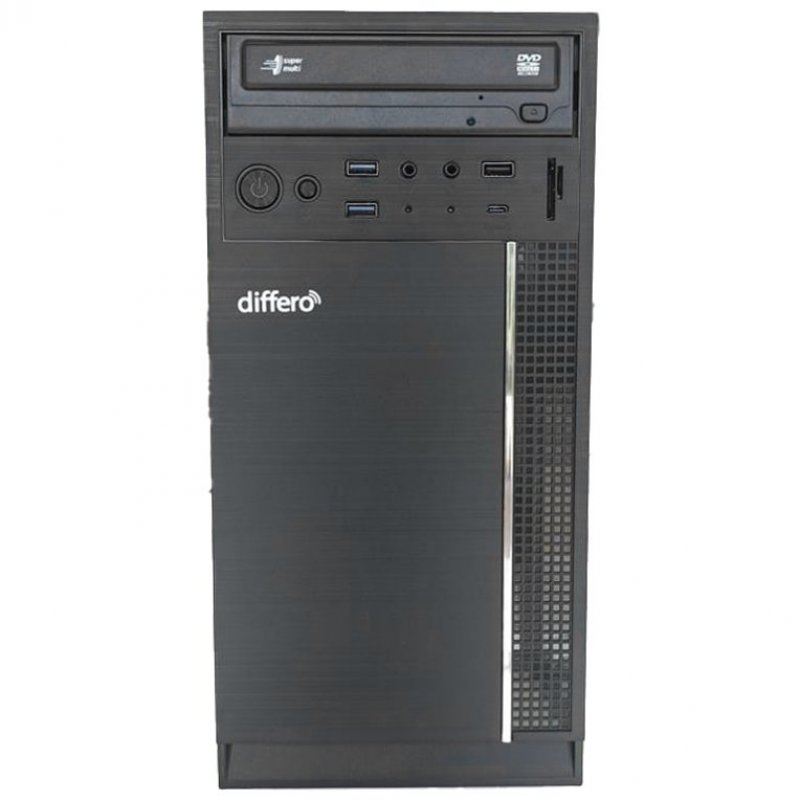 PC DIFFERO V15 I5 12400 16GB SSD 1TB NVME HPA3 USB-C TRASERO