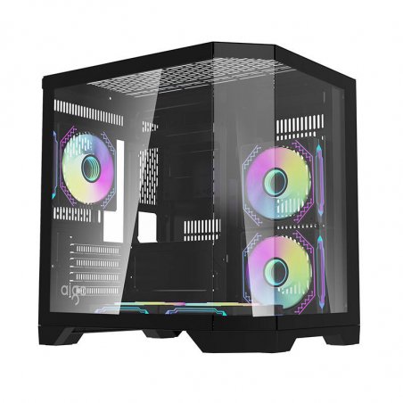Darflash FT350 computer case 5 aRGB fans (black)