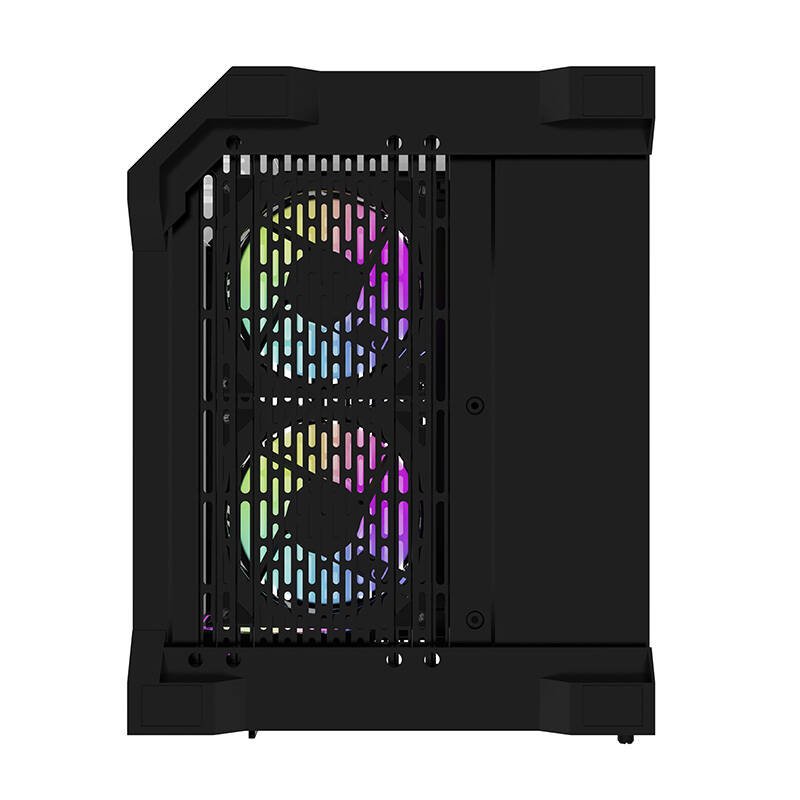 Darflash FT350 computer case 5 aRGB fans (black)