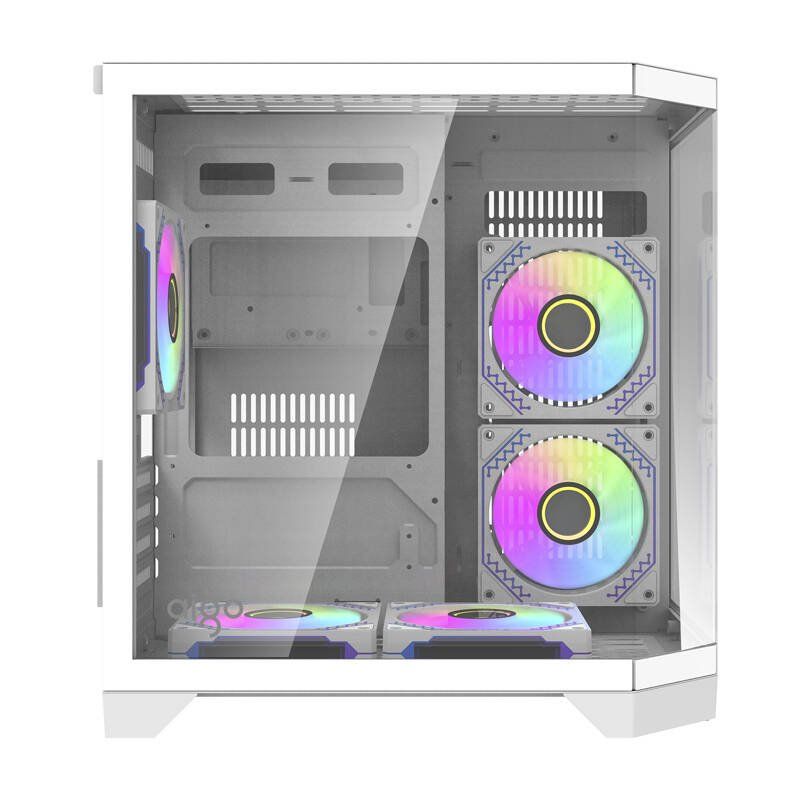 Darflash FT350 computer case 5 aRGB fans (white)