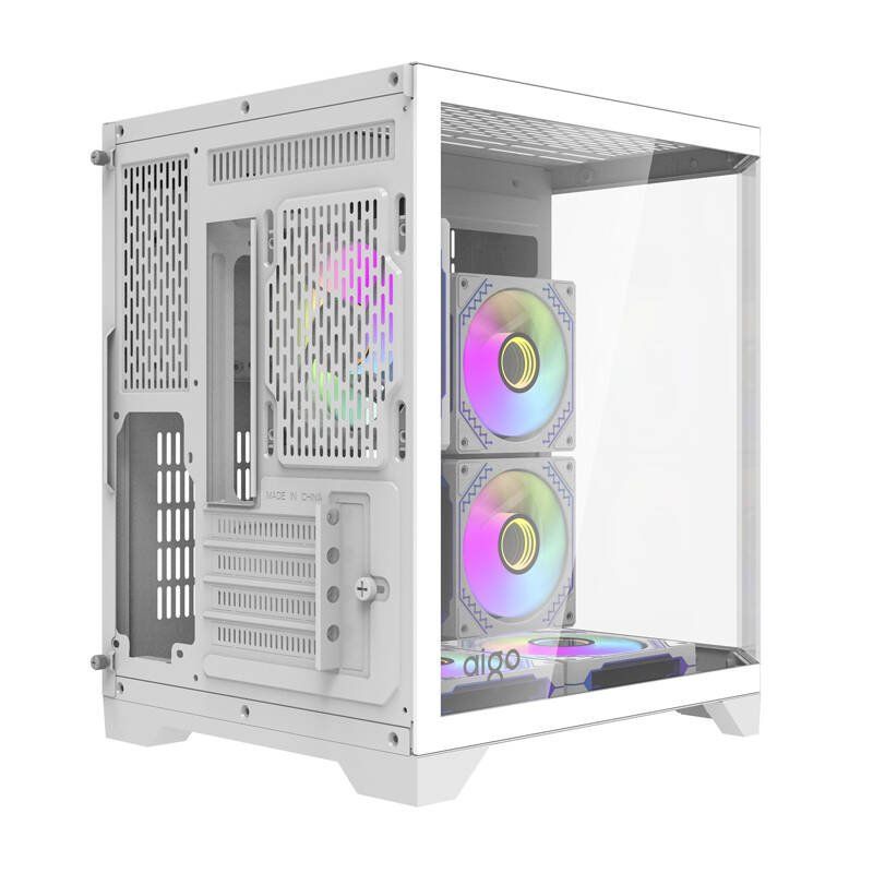 Darflash FT350 computer case 5 aRGB fans (white)