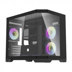 Darflash FT418 computer case 6 aRGB fans (black)
