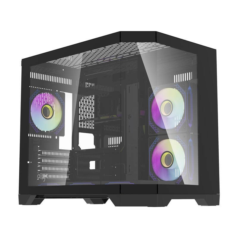 Darflash FT418 computer case 6 aRGB fans (black)