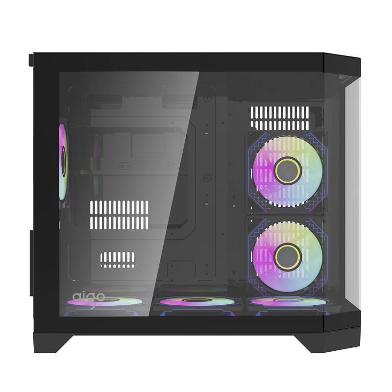 Darflash FT418 computer case 6 aRGB fans (black)