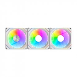 Darkflash Gauss G24 3-in-1 computer fans (white)