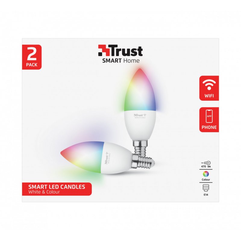 Trust 71293 éclairage intelligent Ampoule intelligente Wi-Fi