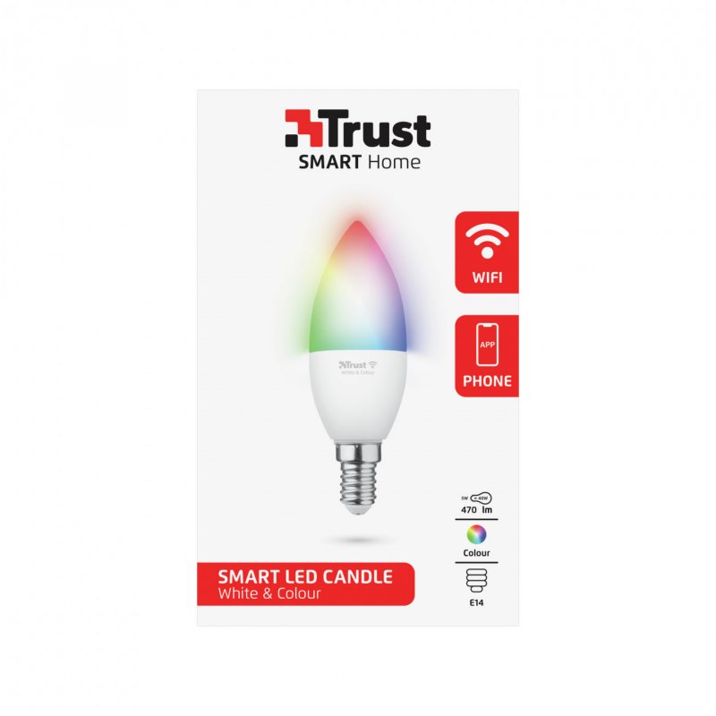 Trust 71280 éclairage intelligent Ampoule intelligente Wi-Fi