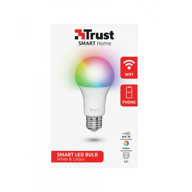 Trust 71281 éclairage intelligent Ampoule intelligente Wi-Fi