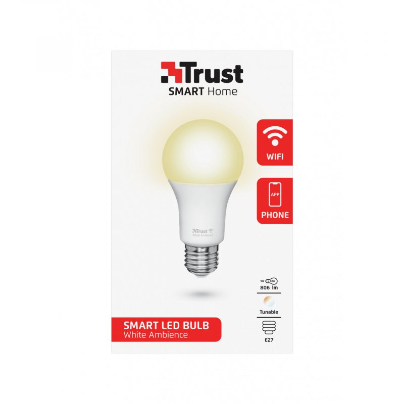 Trust 71285 éclairage intelligent Ampoule intelligente Wi-Fi