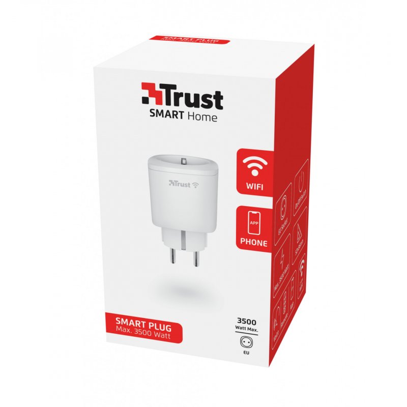 Trust 71289 smart plug 3000 W White