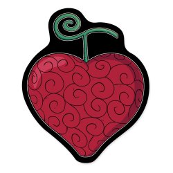 One Piece oreiller Op-Op Fruit 35 cm