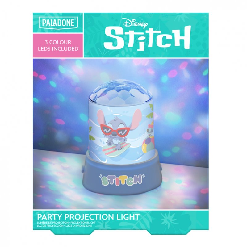STITCH - Lampe à Projection Festif 13cm