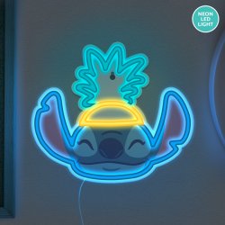 STITCH - Ananas - Lampe Murale Neon LED