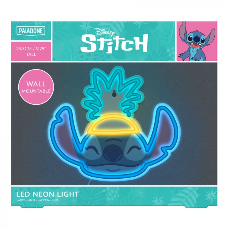 STITCH - Ananas - Lampe Murale Neon LED