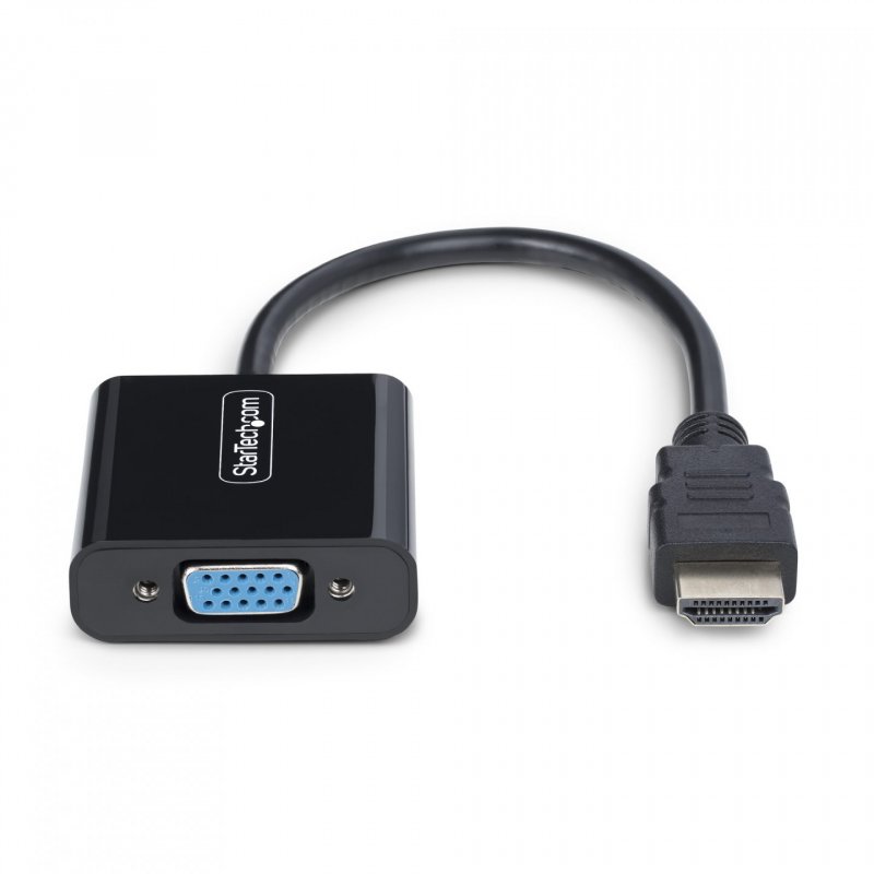 StarTech.com Adaptateur HDMI vers VGA, Convertisseur Vidéo Actif pour Ordinateur Portable/Bureau, 1920x1080 (1080p),