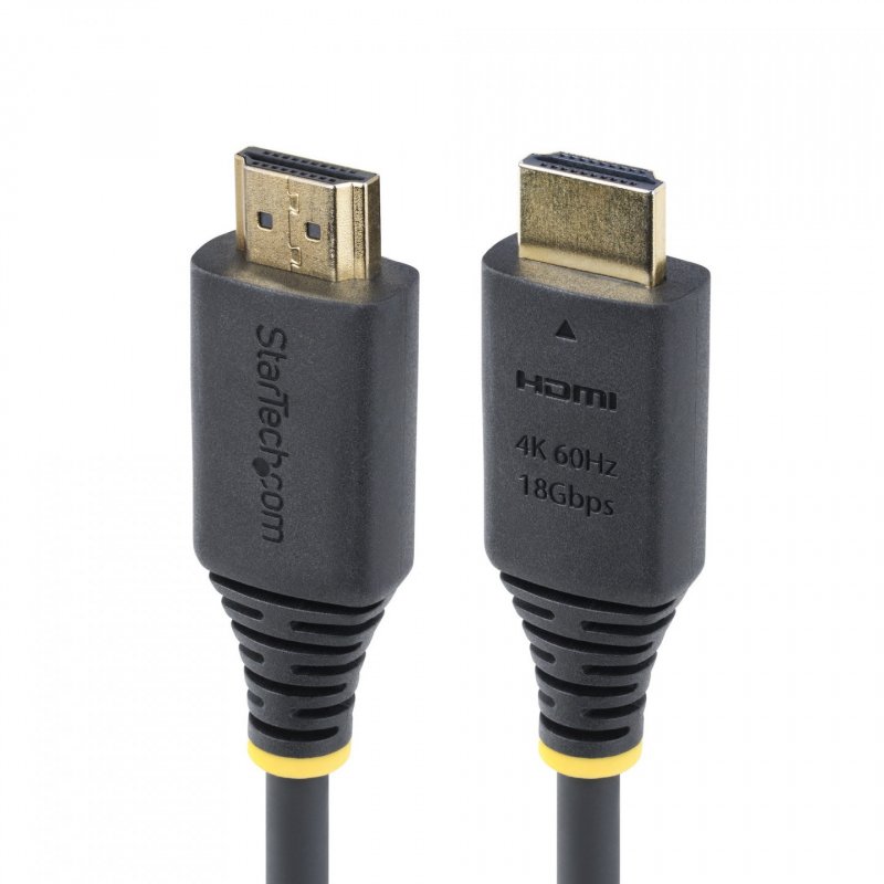StarTech.com 4m (13ft) Premium Certified High Speed HDMI Cable, 4K 60Hz/1440p 144Hz, HDR10/HDCP 2.2/ARC, 18Gbps, UHD
