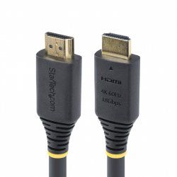 StarTech.com 5m (16.4ft) Premium Certified High Speed HDMI Cable, 4K 60Hz/1440p 144Hz, HDR10/HDCP 2.2/ARC, 18Gbps, UHD