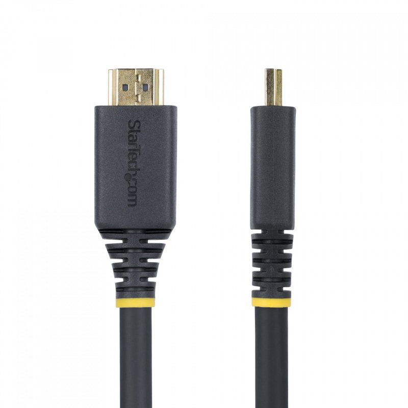 StarTech.com Câble HDMI Haut Débit de 5m Certifié Premium, 4K 60Hz/1440p 144Hz, HDR10/HDCP 2.2/ARC, 18Gbps, Cordon