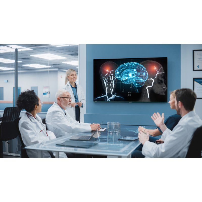 Avocor AVK-5510 Signage Display 139.7 cm (55") LED Wi-Fi 450 cd/m² 4K Ultra HD Built-in processor Android 16/7