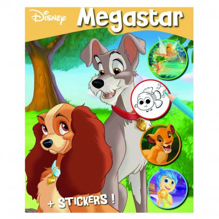Disney - Megastar Colouringbook - Filmstart
