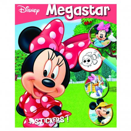 Disney - Megastar Colouringbook - Minnie Mouse