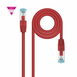Nanocable 10.20.1701-R câble de réseau Rouge 1 m Cat7 SF/UTP (S-FTP)