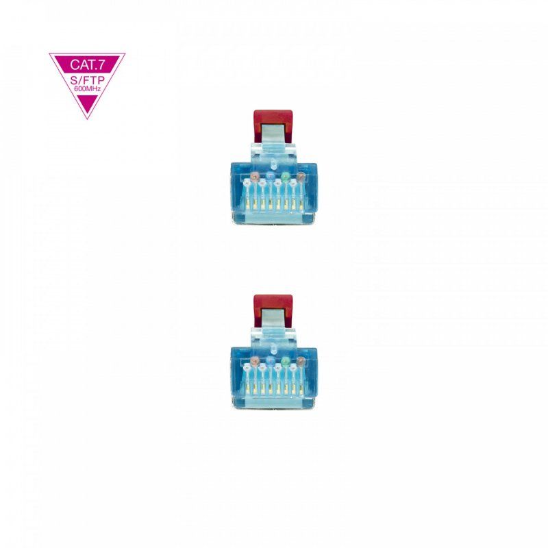 Nanocable 10.20.1701-R networking cable Red 1 m Cat7 SF/UTP (S-FTP)