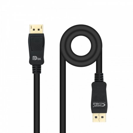 Nanocable 10.15.2501 DisplayPort cable 1 m Black