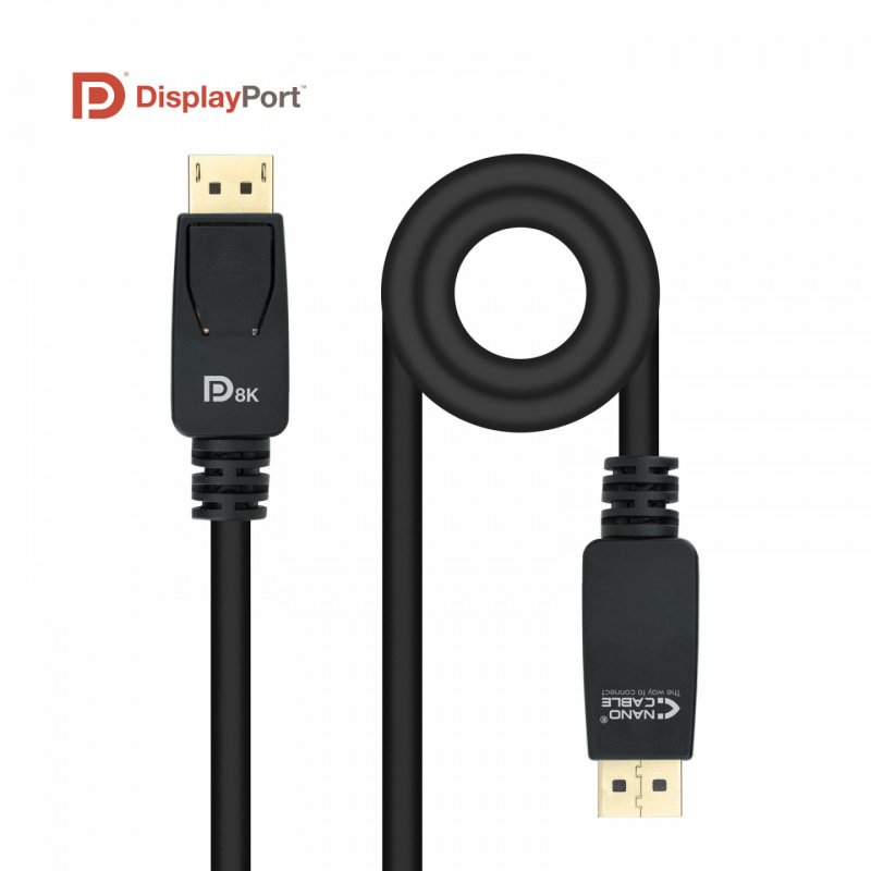 Nanocable 10.15.2503 câble DisplayPort 3 m Noir