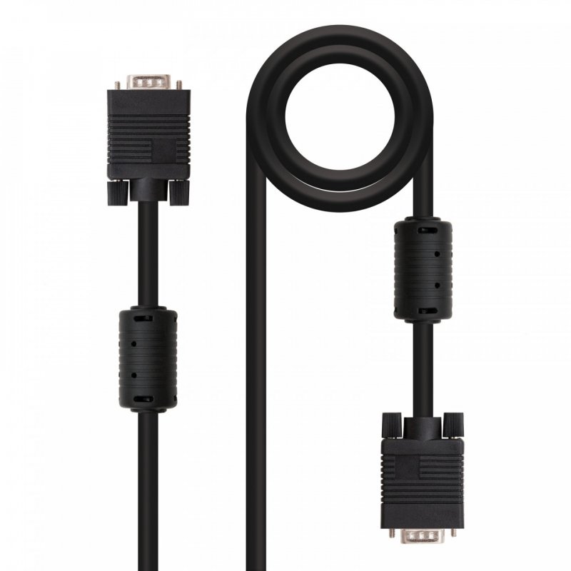 Cable S-VGA Nanocable 3m M/M (Noir)
