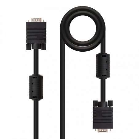 Cable S-VGA Nanocable 10m M/M (Noir)
