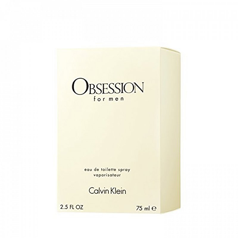CK OBSESSION MEN EDT SPRAY 75 ML