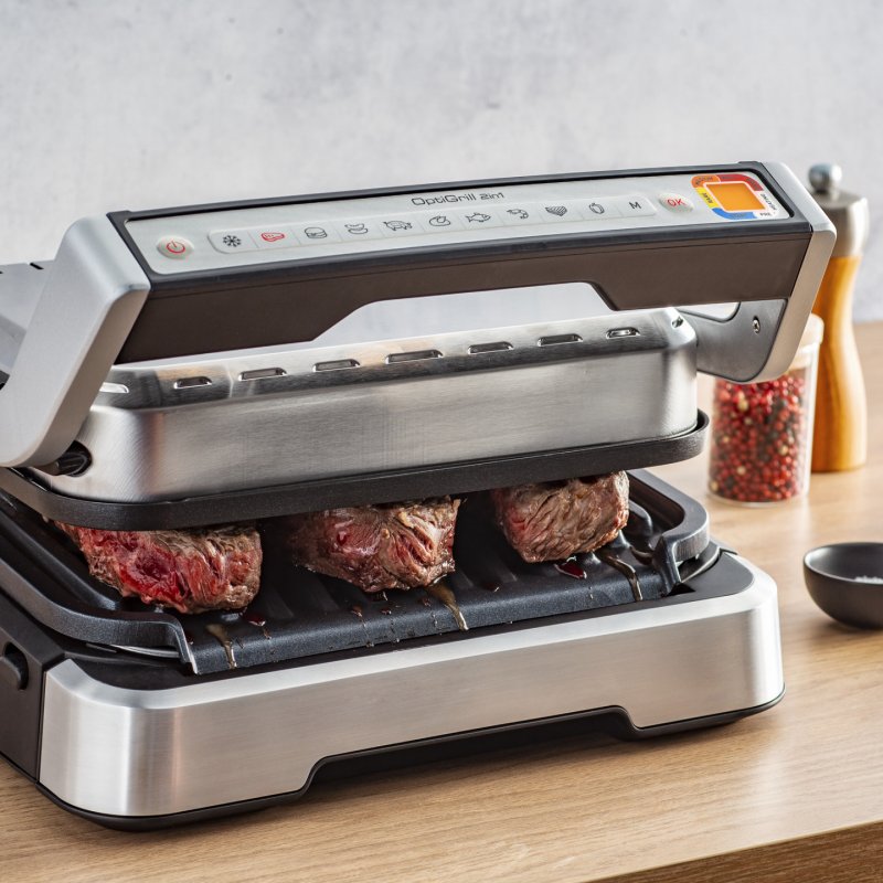 Tefal Optigrill GC773D 2in1 sr/bk