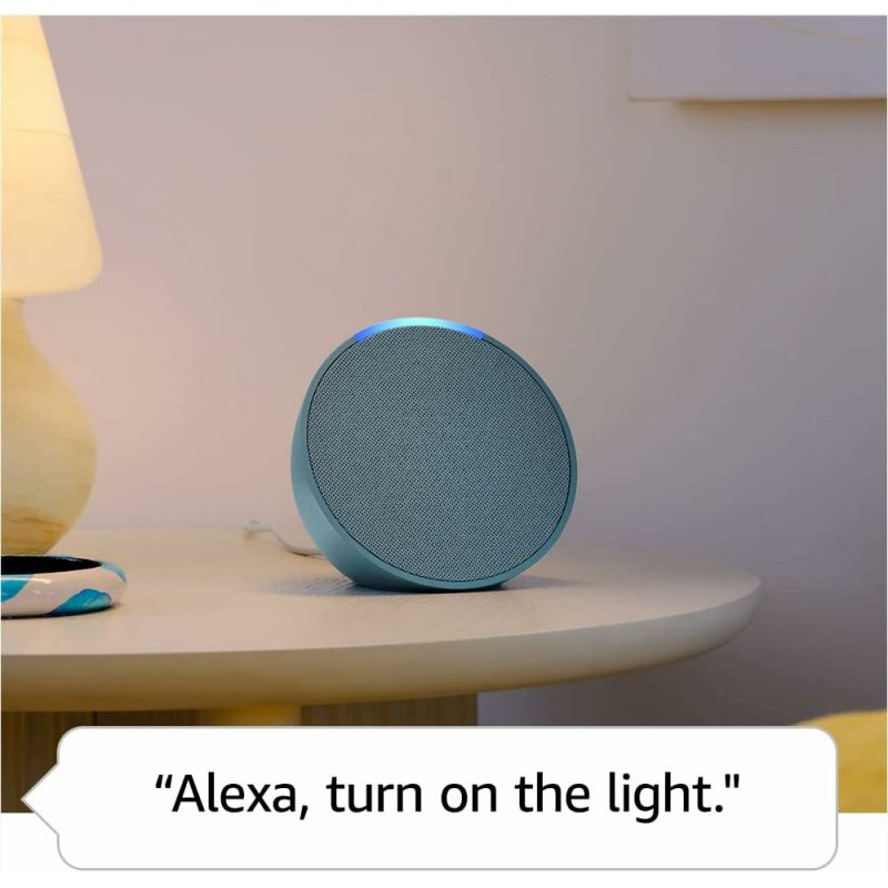 Amazon: Echo Pop - Smart Speaker with Alexa (UK) - Charcoal