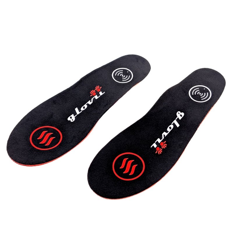 Glovii GW3L shoe insole Unisex All Black