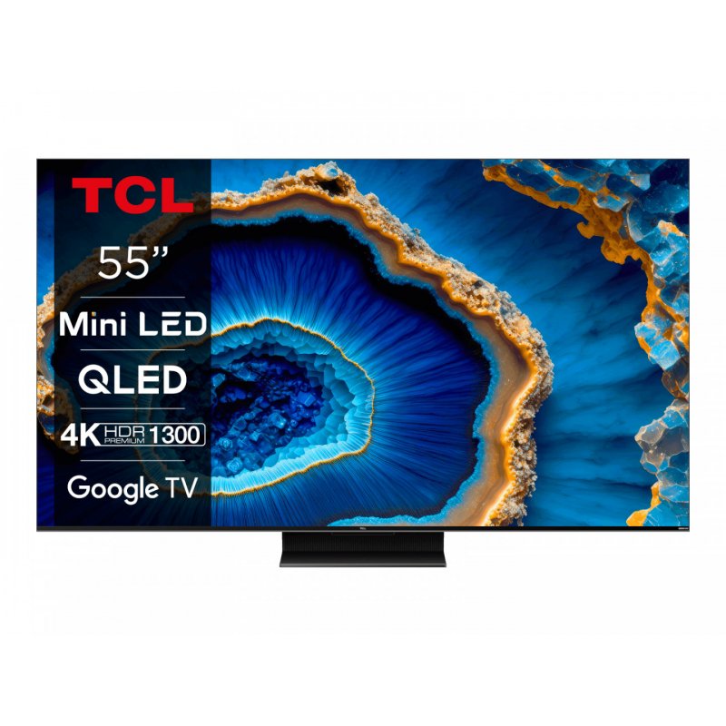 TCL C80 55C809 TV 139,7 cm (55") 4K Ultra HD Smart TV Wifi Noir 1300 cd/m²