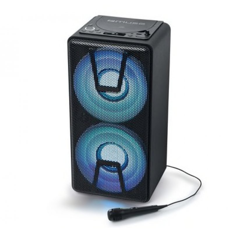 Muse M-1820 DJ Système stéréo portable 150 W Noir Lecture de MP3