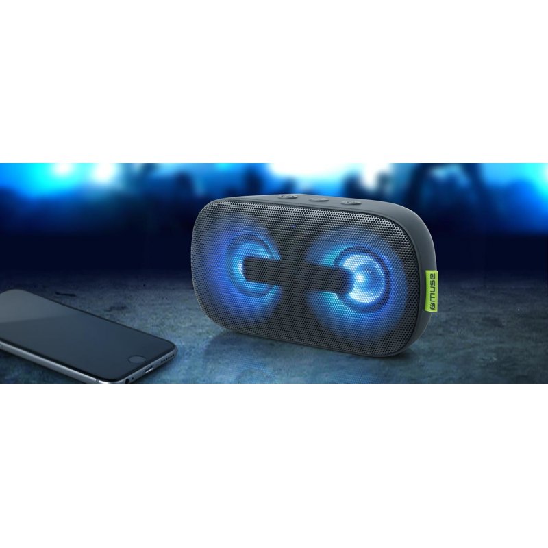 Muse M-370 DJ Stereo portable speaker Black 6 W