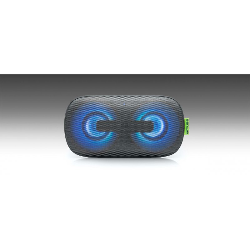 Muse M-370 DJ Stereo portable speaker Black 6 W