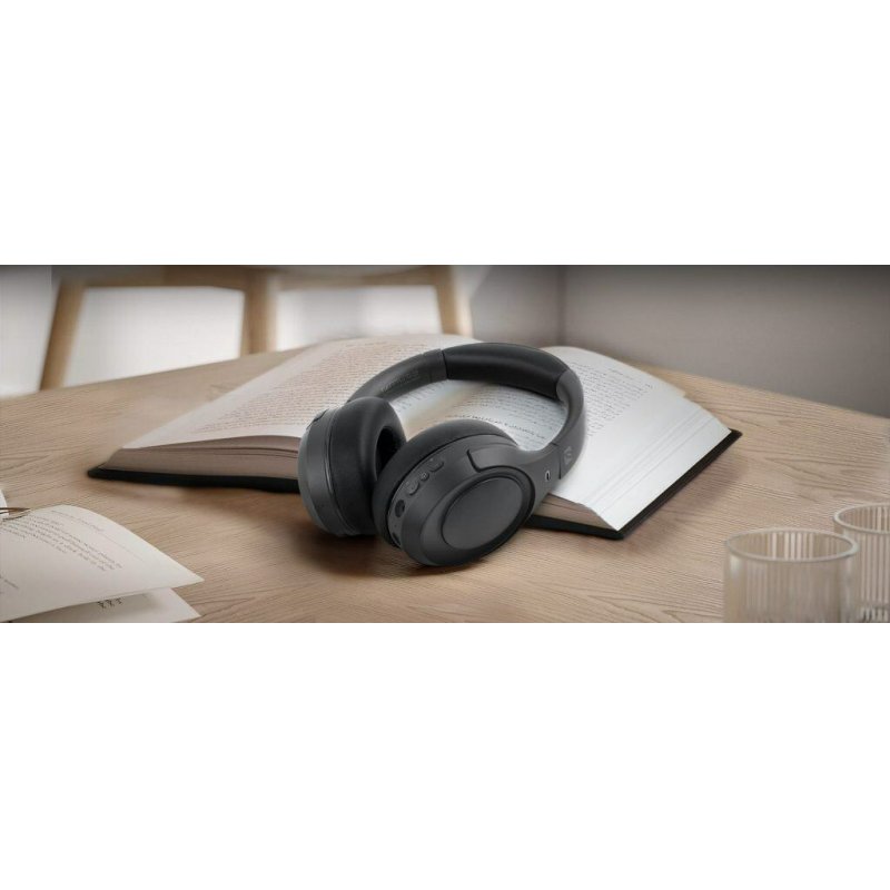 Muse M-295 ANC headphones/headset Wireless Head-band USB Type-C Bluetooth Grey