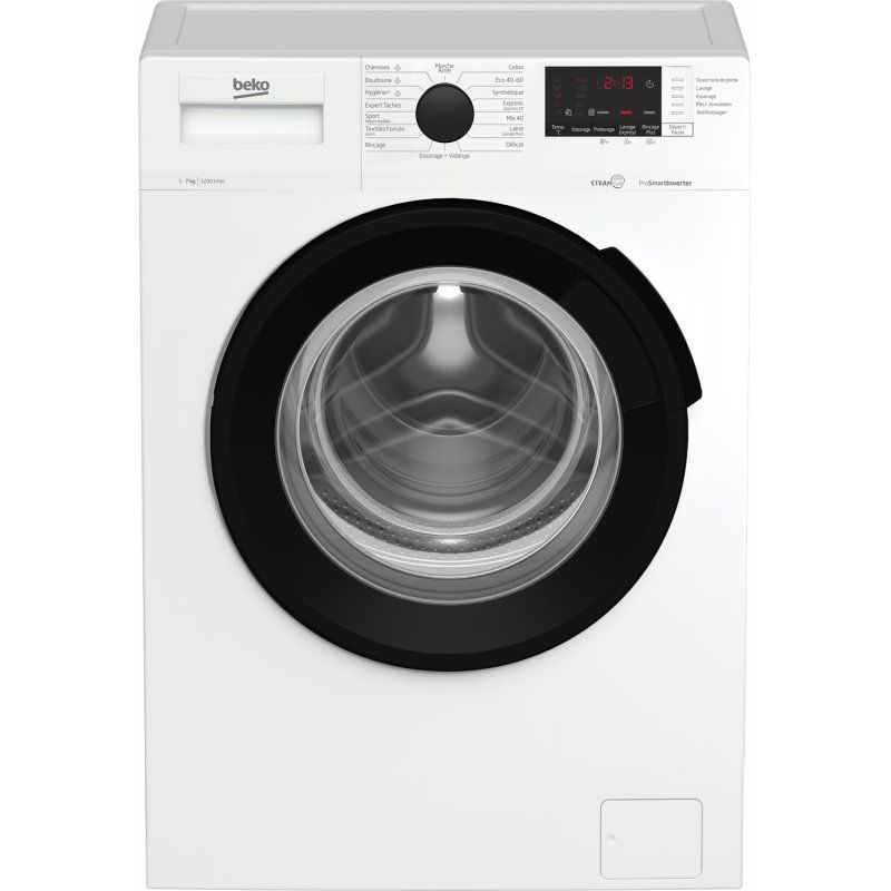 Beko WUV72221BW washing machine Front-load 7 kg 1200 RPM White