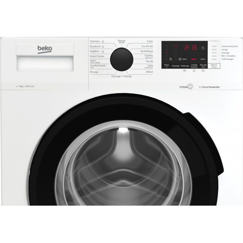 Beko WUV72221BW washing machine Front-load 7 kg 1200 RPM White