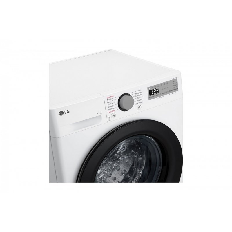 LG F14R15WHS machine à laver Charge avant 11 kg 1400 tr/min Blanc