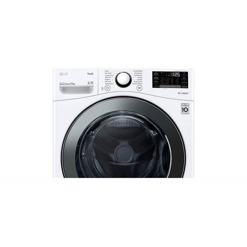 LG F71P12WH washing machine Front-load 17 kg 1100 RPM White