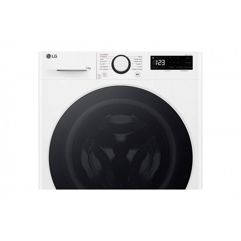 LG F34R50WHS machine à laver Charge avant 13 kg 1400 tr/min Blanc