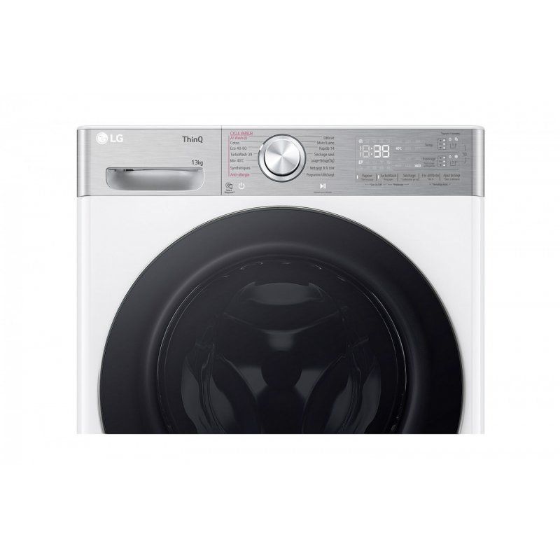 LG F374R92WSTA machine à laver avec sèche linge Pose libre Charge avant Blanc D