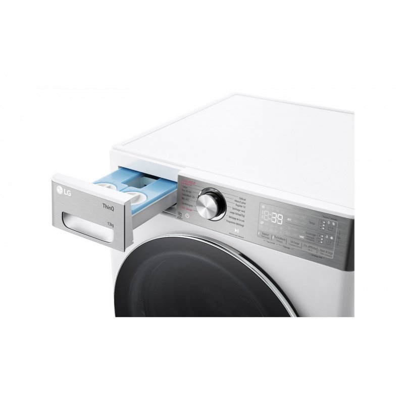 LG F374R92WSTA washer dryer Freestanding Front-load White D