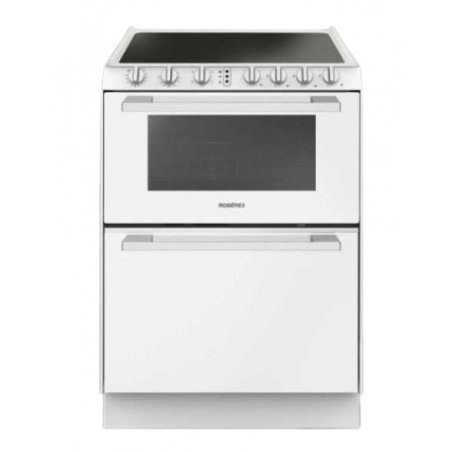 Rosieres TRV60NORB/1 four et cuisinière Electrique Plaque avec zone à induction Blanc F