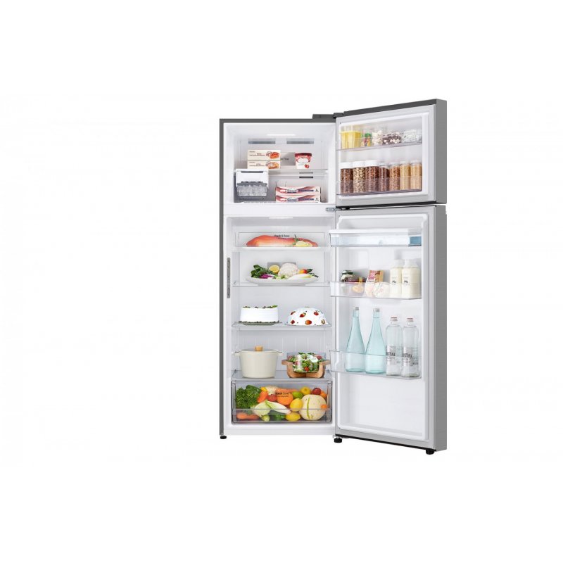 LG GTFV44PYBKD réfrigérateur-congélateur Pose libre 459 L E Argent